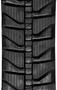 CASE CX17C - 9" MWE Heavy Duty MX Pattern Rubber Track (230x48x70)
