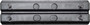CAT 310 - 450MM Bolt on pad 154-450 
(Bolt to steel grouser shoe)