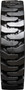 GEHL 663 - 13.00-24 MWE Mounted Extreme Duty Solid Rubber Tire