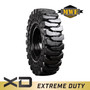 Genie VR1050 Solid Rubber Tire - 14.00-24 MWE Mounted Extreme Duty 