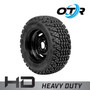 Polaris Ranger 570 EFI - 25X10.00-14 OTR NDX 350 MAG UTV ASSY, 4 ON 156MM BOLT PATTERN, 0 OFFSET, BLACK