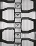 15" MWE Heavy Duty Block Pattern Rubber Track (380x86Bx52)