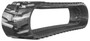 18" MWE Heavy Duty DR Pattern Rubber Track (450x81Wx72)