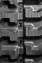 Wacker DT-15 - 10" MWE Heavy Duty MX Pattern Rubber Track (250x72x56)