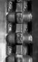 Wacker DT-15 Rubber Track - 10" MWE Heavy Duty MX Pattern (250x72x56)