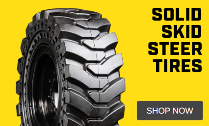 Solid Skid Steer Tires 