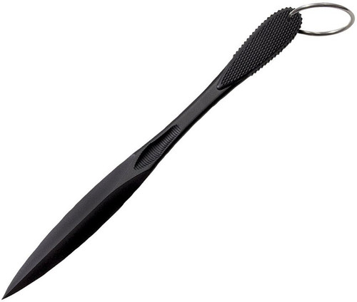 Cold Steel FGX Black Kraton Griv-Ex Dagger shown in full with the entire blade and handle visible