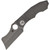 Spyderco Stovepipe RIL Black CPM-20CV Black Titanium Folding Cleaver Kitchen Knife SKU: SC260TIP