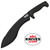 Hero SOG Sogfari Fixed Kukri Knife – Black 3Cr13MoV Blade with Black Rubber Kraton Handle SKU: SOG-MC11-N