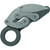 CRKT Provoke Kinematic Stonewashed D2 Folding Karambit fully closed, showing the compact handle exterior, closed blade pocket, and overall streamlined silhouette