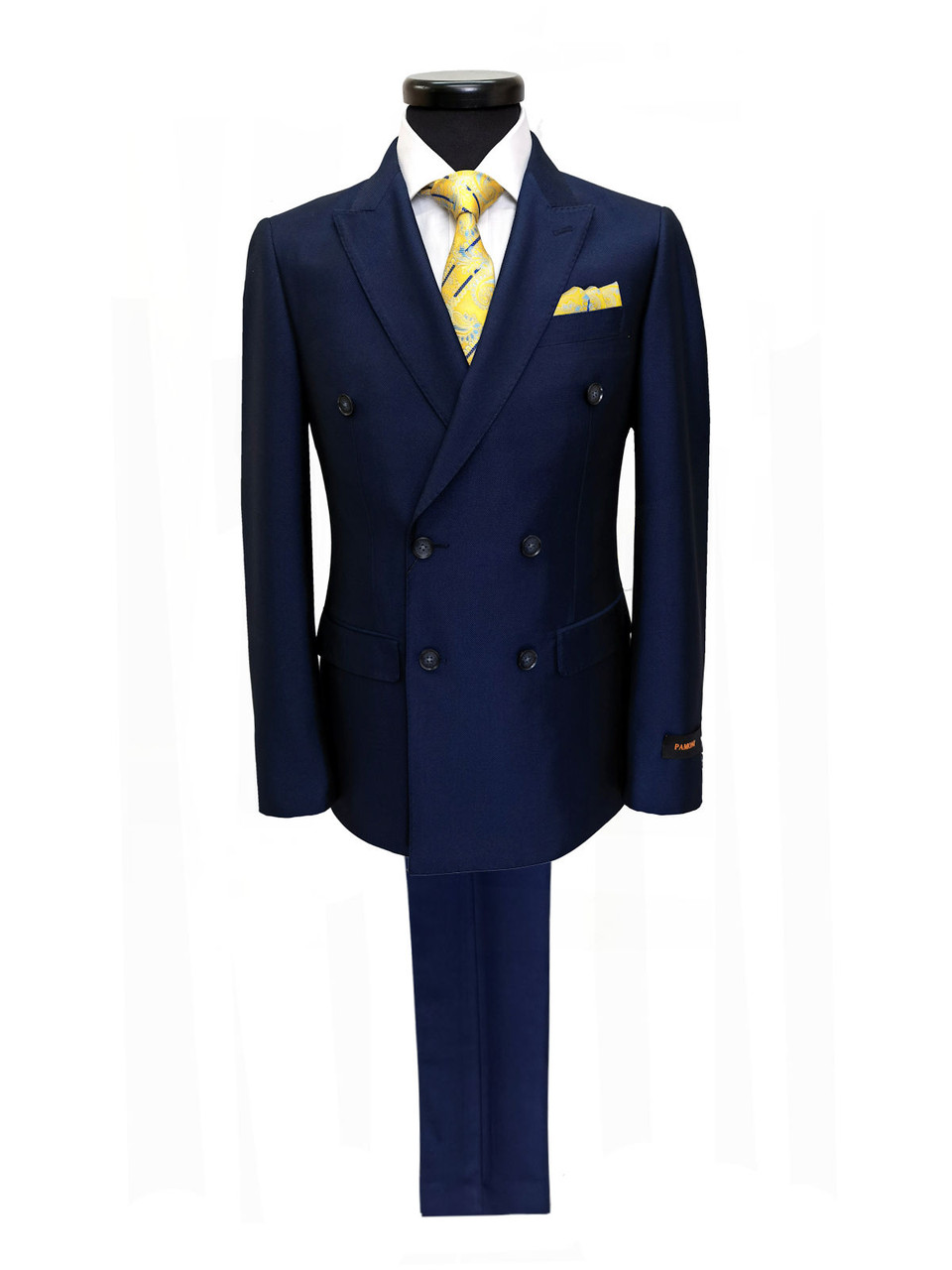 Navy double breasted suit Clearance