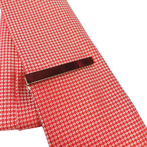 Red Tie Clip