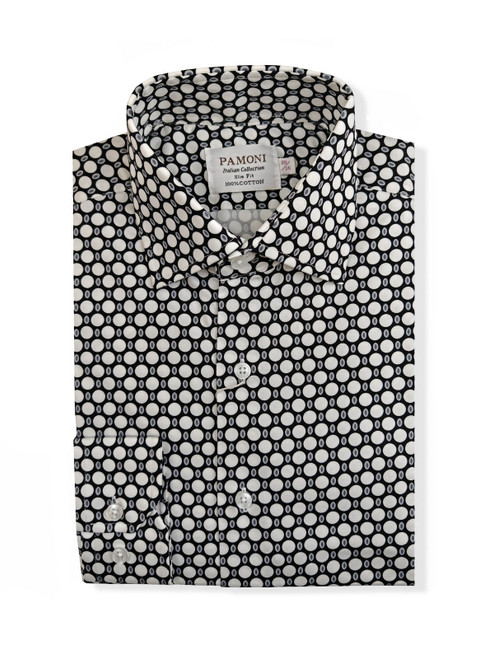 Black & White Polka Dots Shirt