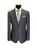 Grey 2-button Regular Fit Suit Men's Suit