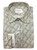 Green & Brown Print Fitted Shirt