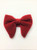 Red velvet bow tie - Pamoni