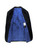 Black herringbone blazer with blue paisley inside lining- Pamoni