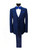 Blue Stripe 2 Button 3-Piece Suit