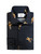 Black Bumble Bee Print Slim Fit Shirt