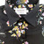 Black Floral Extra Fitted Shirt