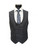 Dark Grey Birdseye 3-Piece Suit Waistcoat