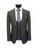 Dark Grey Birdseye 3-Piece Suit