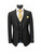 Black 3-Piece Slim Fit Suit