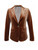 Camel Velvet Blazer