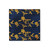 Navy Gold Floral Tie & Pocket Square Set