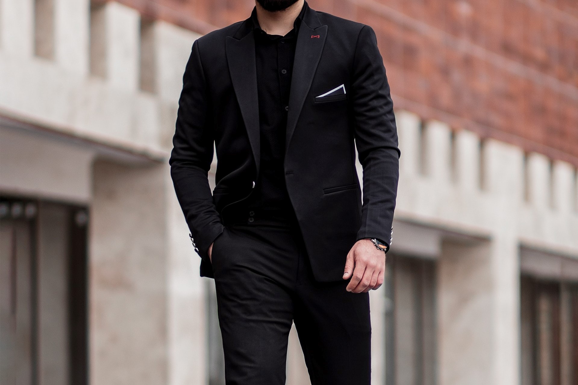 2023High-quality solid color (suit + vest + trousers) Men's business formal  suit 3/2 business suit bridegroom and best man - AliExpress