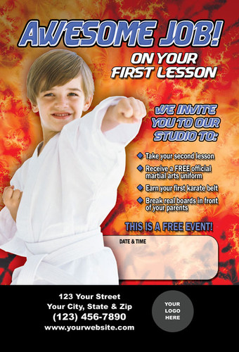 Awesome Job on Your First Lesson V1