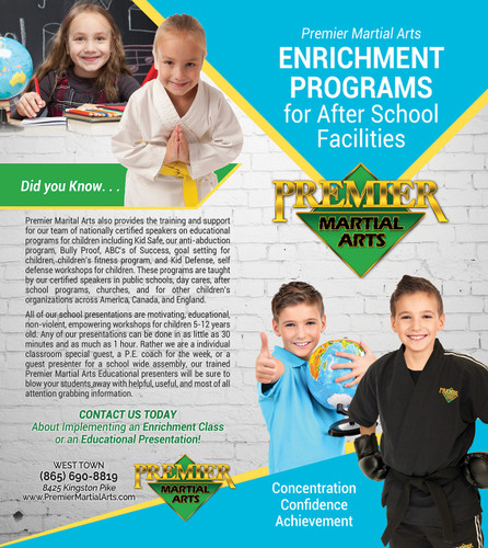 *NEW!! PMA Enrichment Programs Brochure