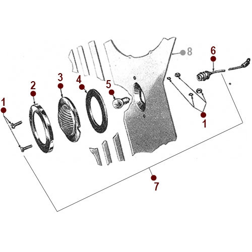 Parking Light - 46-64 Truck