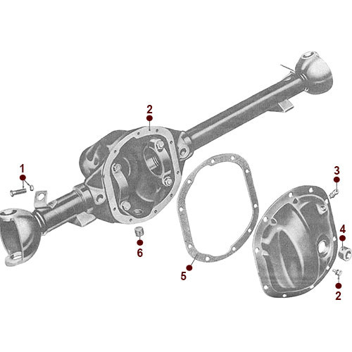 Front Axle Assembly - View 2