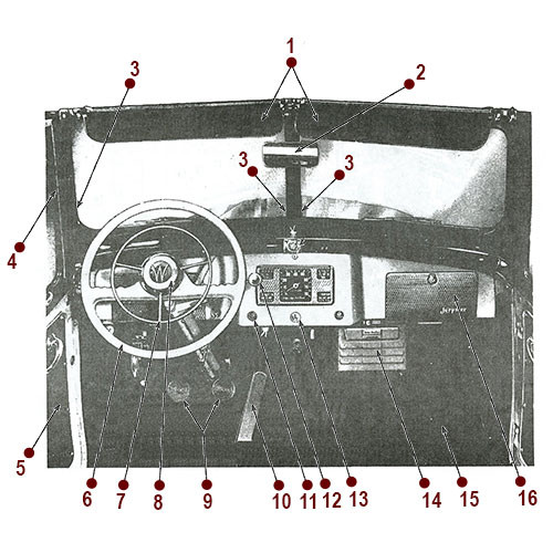 Body - Inside View - 48-51 Jeepster
