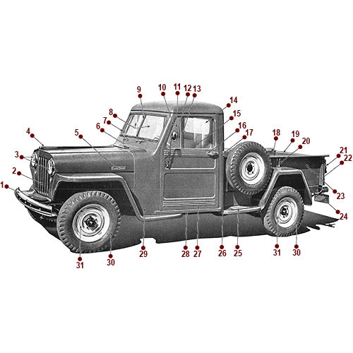 Side View - 46-64 Truck