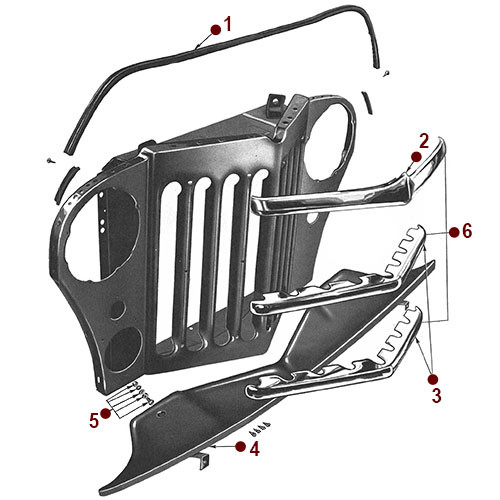Grille - 46-64 Truck