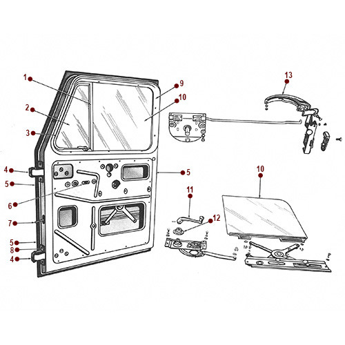 Front Door - 46-64 Truck