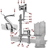 Clutch Diagrams - Willys Truck