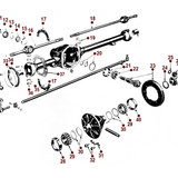 Axle Diagrams - Willys M38