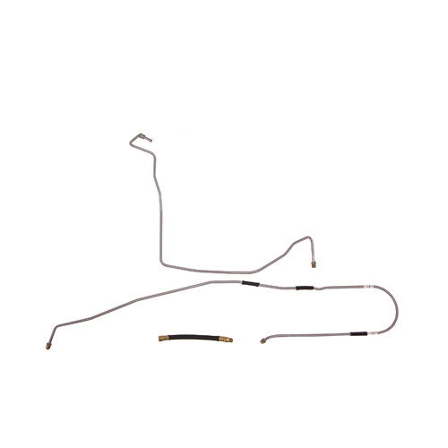 Complete Formed Steel Fuel Line Kit (Imported) Fits 55-66 CJ-5 with 4-134 F engine