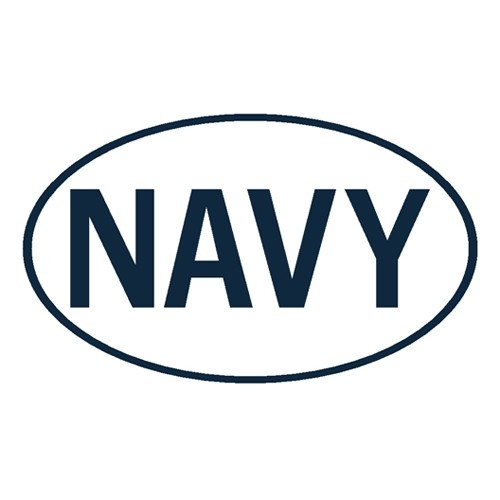 New Navy Euro Decal Fits  41-71 Jeep & Willys