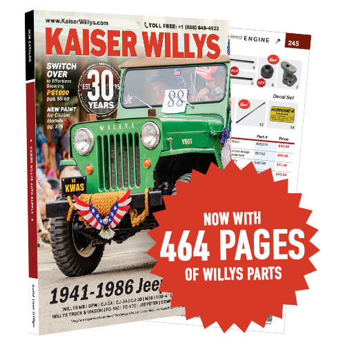 2026 Kaiser Willys Parts Catalog