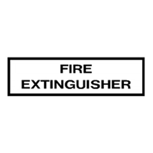 New Fire Extinguisher Decal Fits  41-71 Jeep & Willys