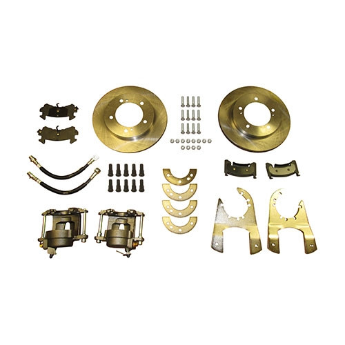 Complete Rear Disc Brake Conversion Kit  Fits  46-71 Jeep & Willys