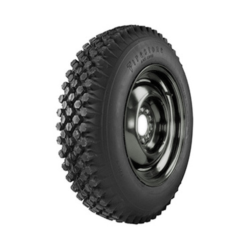 Firestone Knobby Tread Tire 650 x 16" 4 ply Fits  41-71 Jeep & Willys