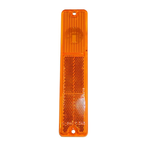 Front Side Marker Lens in Amber  Fits  76-86 CJ