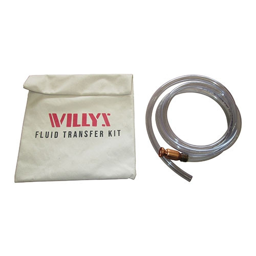 US Made Stenciled Fluid Transfer Bag (Tan) Fits 41-71 Jeep & Willys