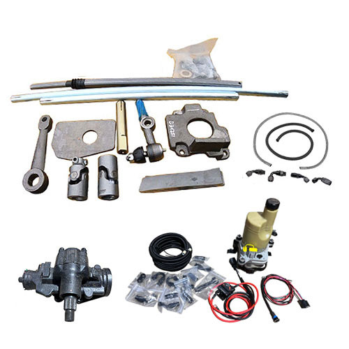 Power Steering Conversion Kit (With Power Steering Pump Kit) Fits 41-66 MB, GPW, CJ-2A, 3A, 3B, 5, M38, M38A1