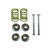 Brake Shoe Hold Down Spring Kit  Fits  53-66 CJ-3B, 5, M38A1